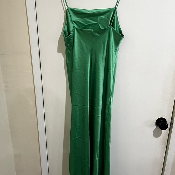 Topshop midi Green Dress - Picture 2 of 4